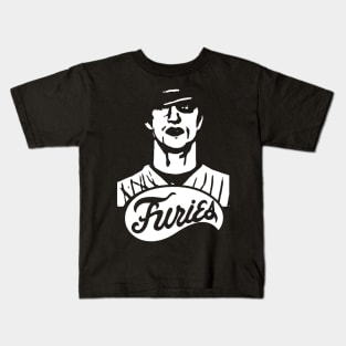 Baseball Furies WHITE Kids T-Shirt